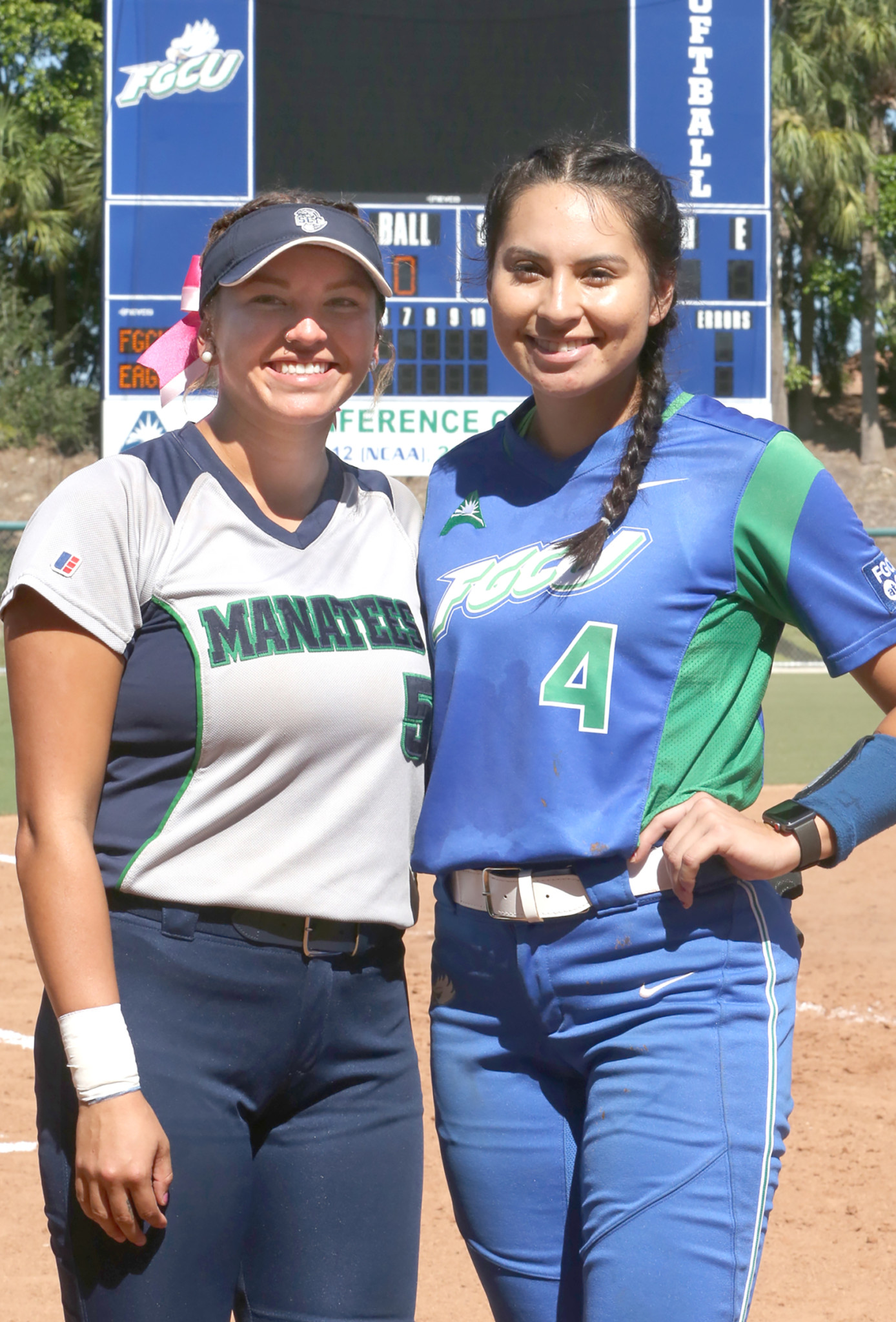 Setting a good example Ahnie Jumper, Cheyenne Nunez return for second