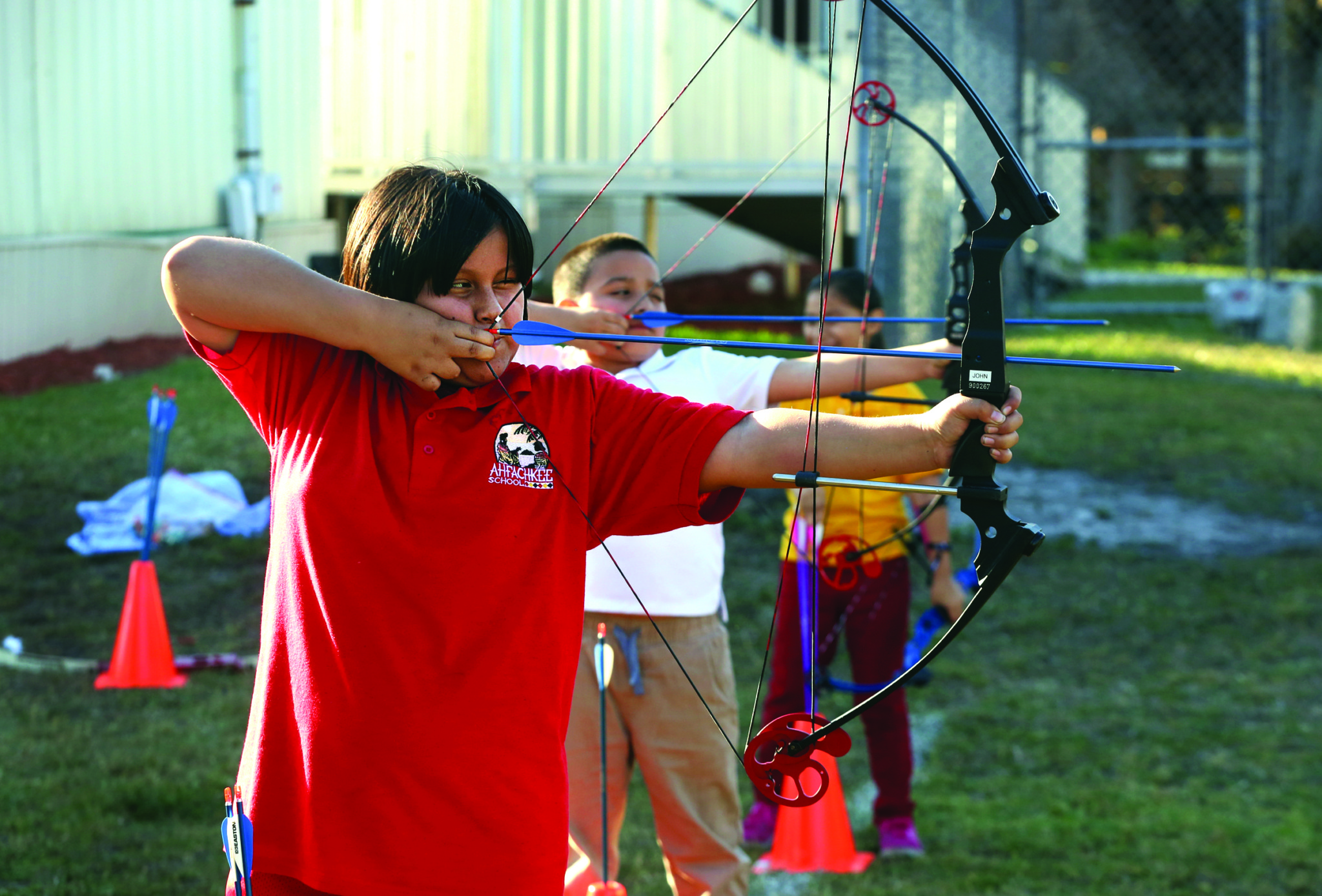 Archery hits the mark at Ahfachkee School • The Seminole Tribune