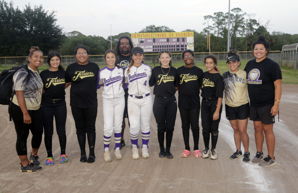 High school softball game features two Seminole head coaches • The