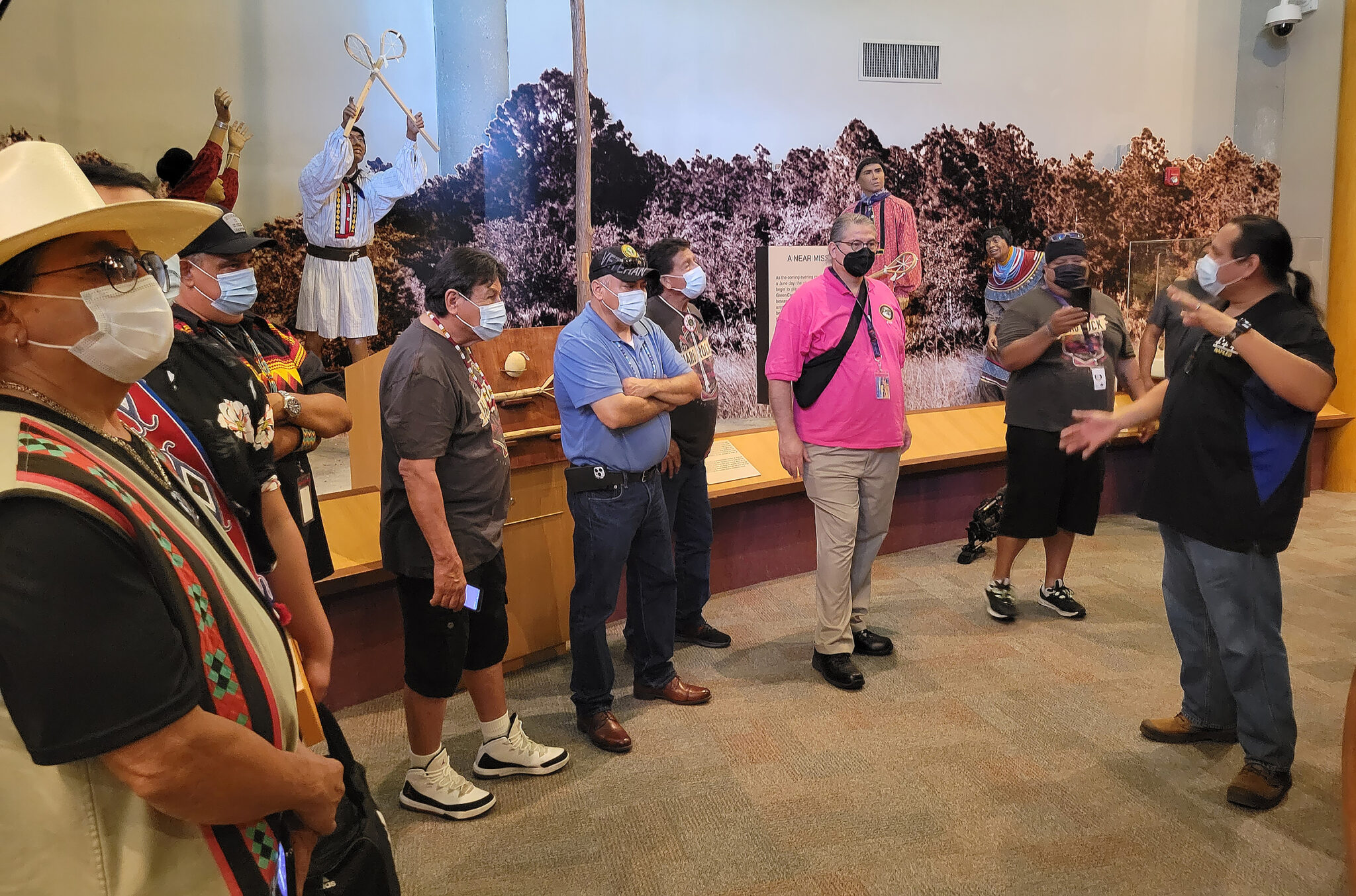Seminole Nation of Oklahoma visitors delve into STOF culture, history