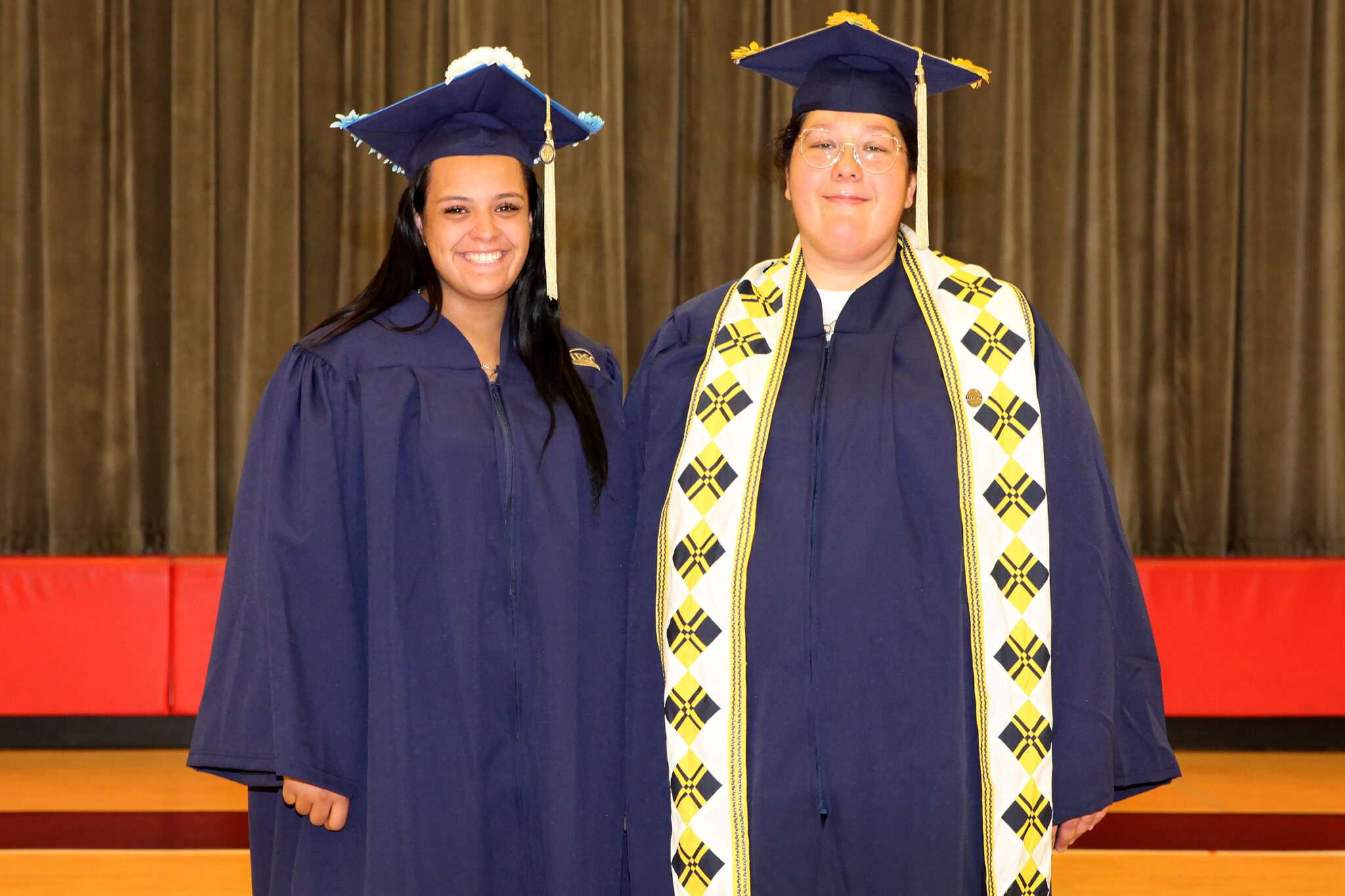 Cousins Krysta Burton and Brydgett Youngblood celebrate IRSC graduation