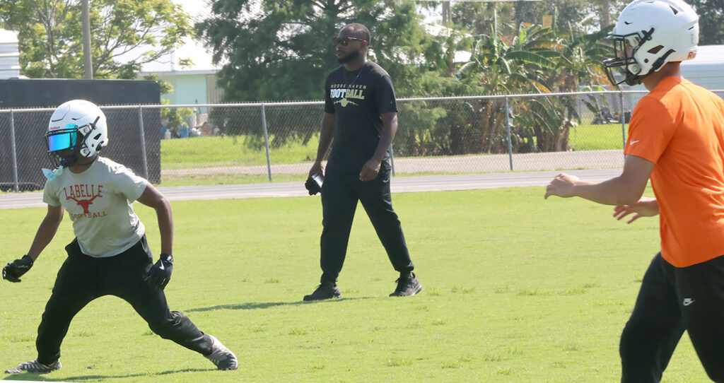 Moore Haven football new coach Deric Allen • The Seminole Tribune
